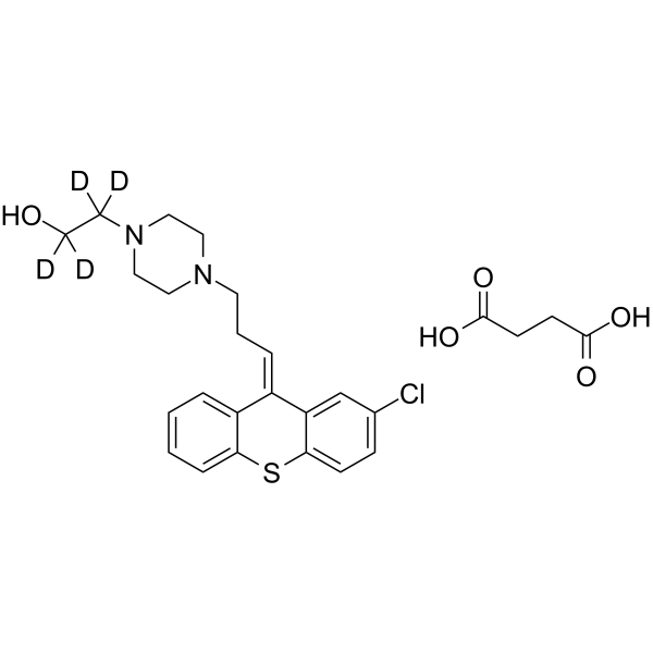 Zuclopenthixol-d4 succinate 1246833-97-5